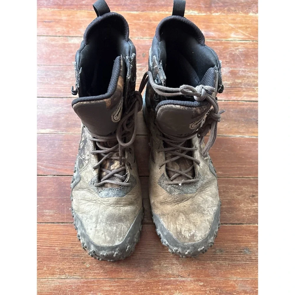 Red Wing Irish Setter Vaprtrek 3943 Men's 11 E2 Camo Hunting Boots Waterproof